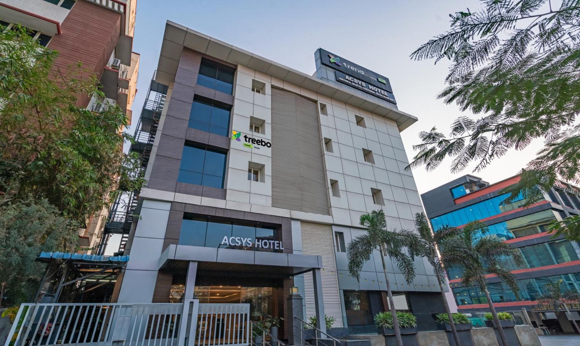 Treebo Acsys, Gachibowli Hotel Hyderabad Eksteriør billede