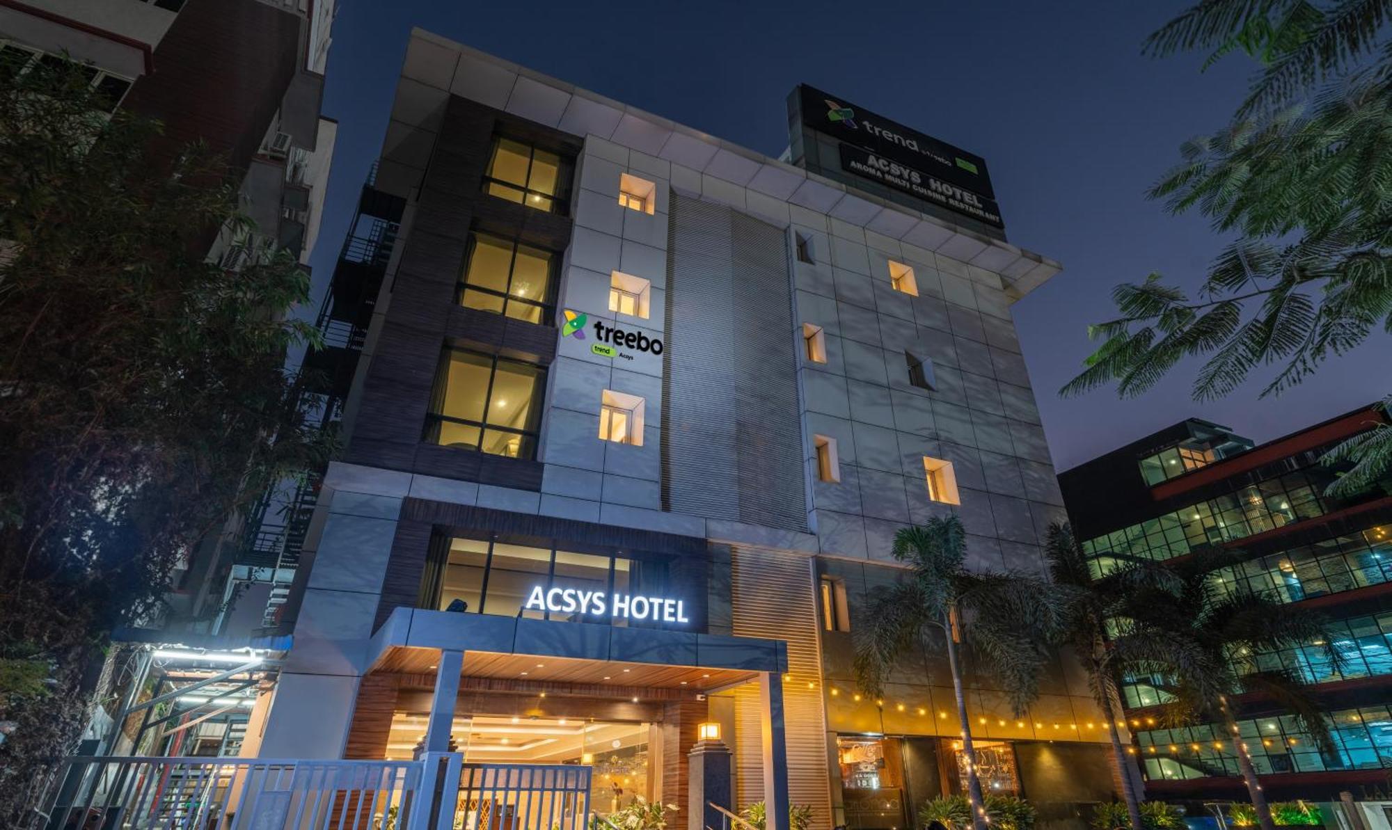 Treebo Acsys, Gachibowli Hotel Hyderabad Eksteriør billede