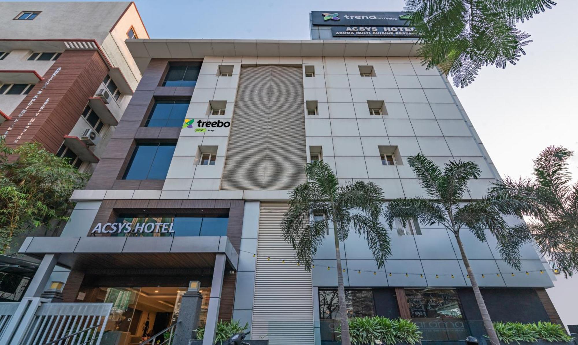 Treebo Acsys, Gachibowli Hotel Hyderabad Eksteriør billede